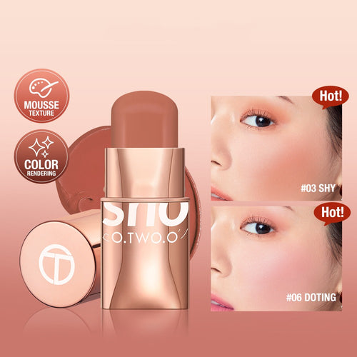 Vital Smooth Blush Cream Toning and Brightening Natural Nude Blush Stick